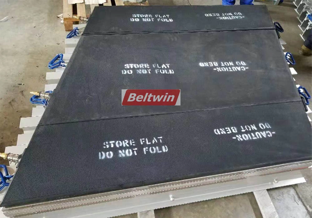 Vulcanizador para Banda Transportadora de Caucho con Cable de Acero 3000mm Ancho DSLQ-S