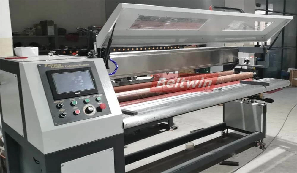 Máquina Perforadora de cinta transportadora de 2000 mm de ancho para cinta de Caucho/PU/PVC