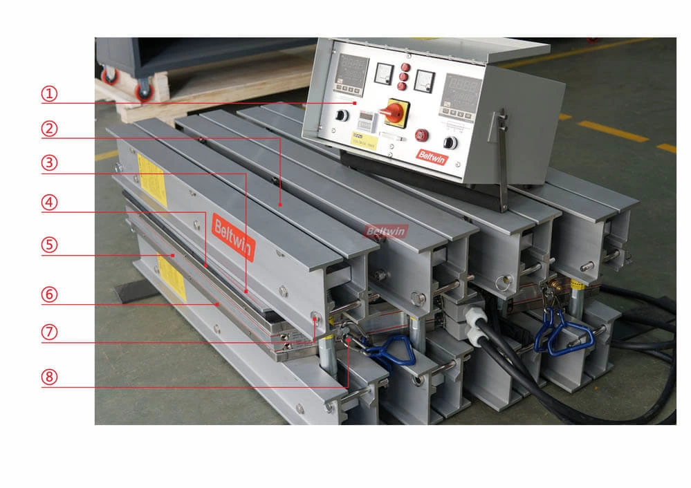 Vulcanizador DSLQ-S de Generación II | Prensa de Vulcanización para Bandas Transportadoras de Caucho DSLQ-S