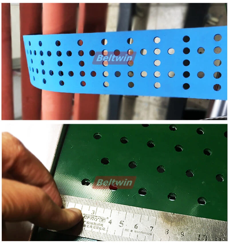 Máquina Perforadora de cinta transportadora de 2000 mm de ancho para cinta de Caucho/PU/PVC
