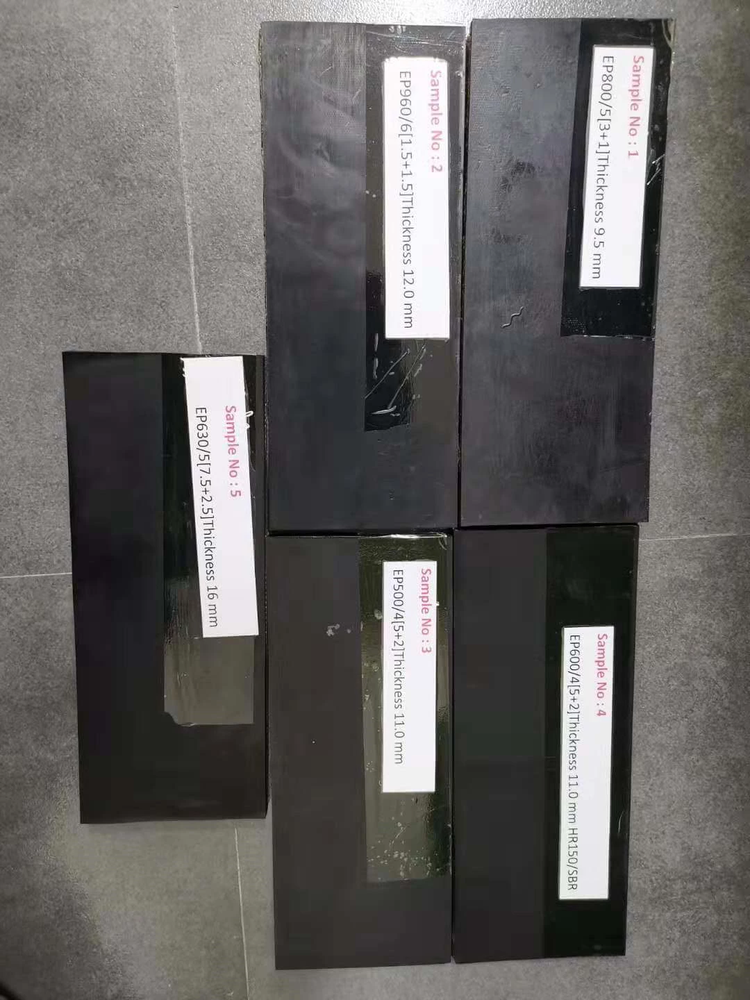 Máquina perforadora de cinta transportadora de caucho EP Perforación de agujeros