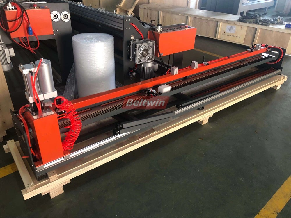 Troquelador de dedos Neumática para Banda PVC/PU  TA1000-2100