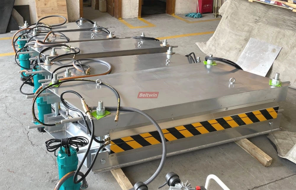 Prensa Portátil para Vulcanización Bandas DSLQ-F | Equipos de vulcanización para banda transportadora de caucho