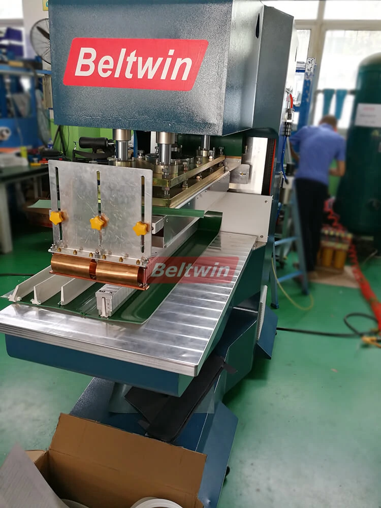 Inspección de máquina de alta frecuencia de 15 KW por cliente del Reino Unido