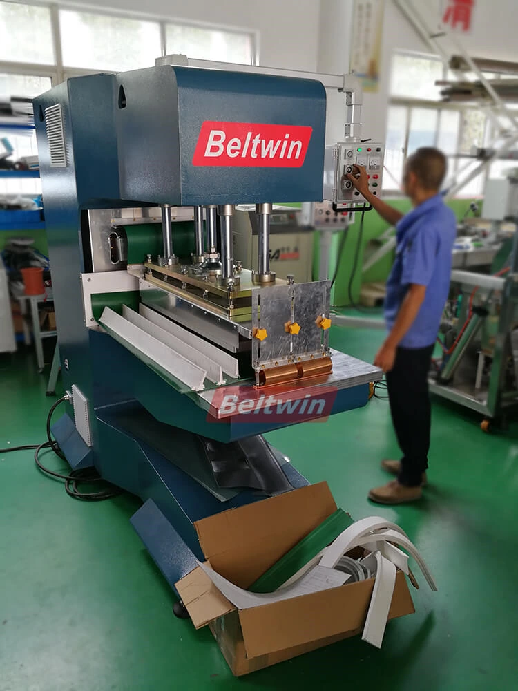 Inspección de máquina de alta frecuencia de 15 KW por cliente del Reino Unido