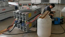 Video de enfriamiento de la máquina de cinta transportadora de caucho vulcanizado