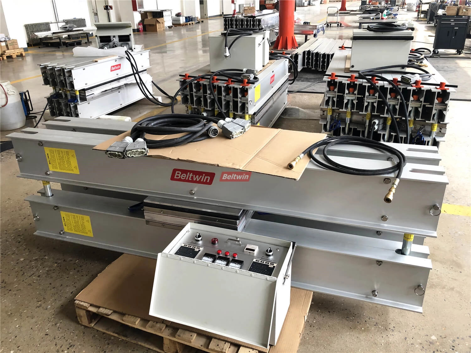 Vulcanizador de reparación de correa de caucho Beltwin para correa de 1600 mm