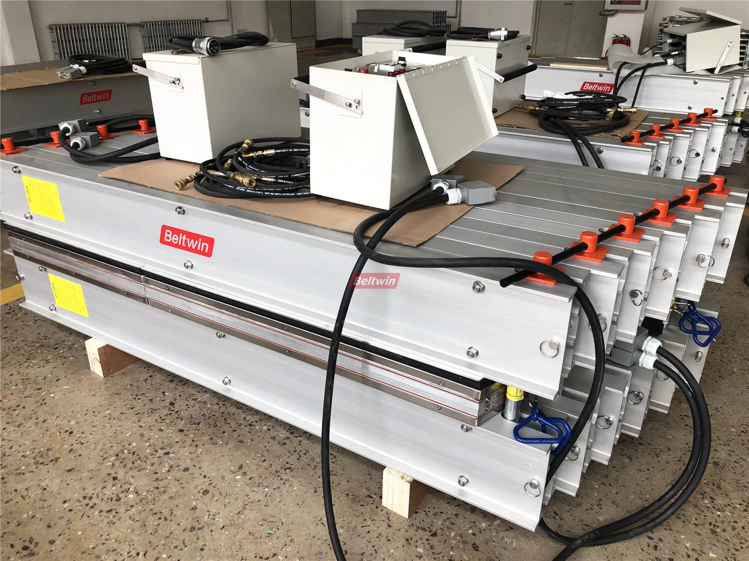 Vulcanizador de correa de caucho Beltwin para correa de 1600 mm