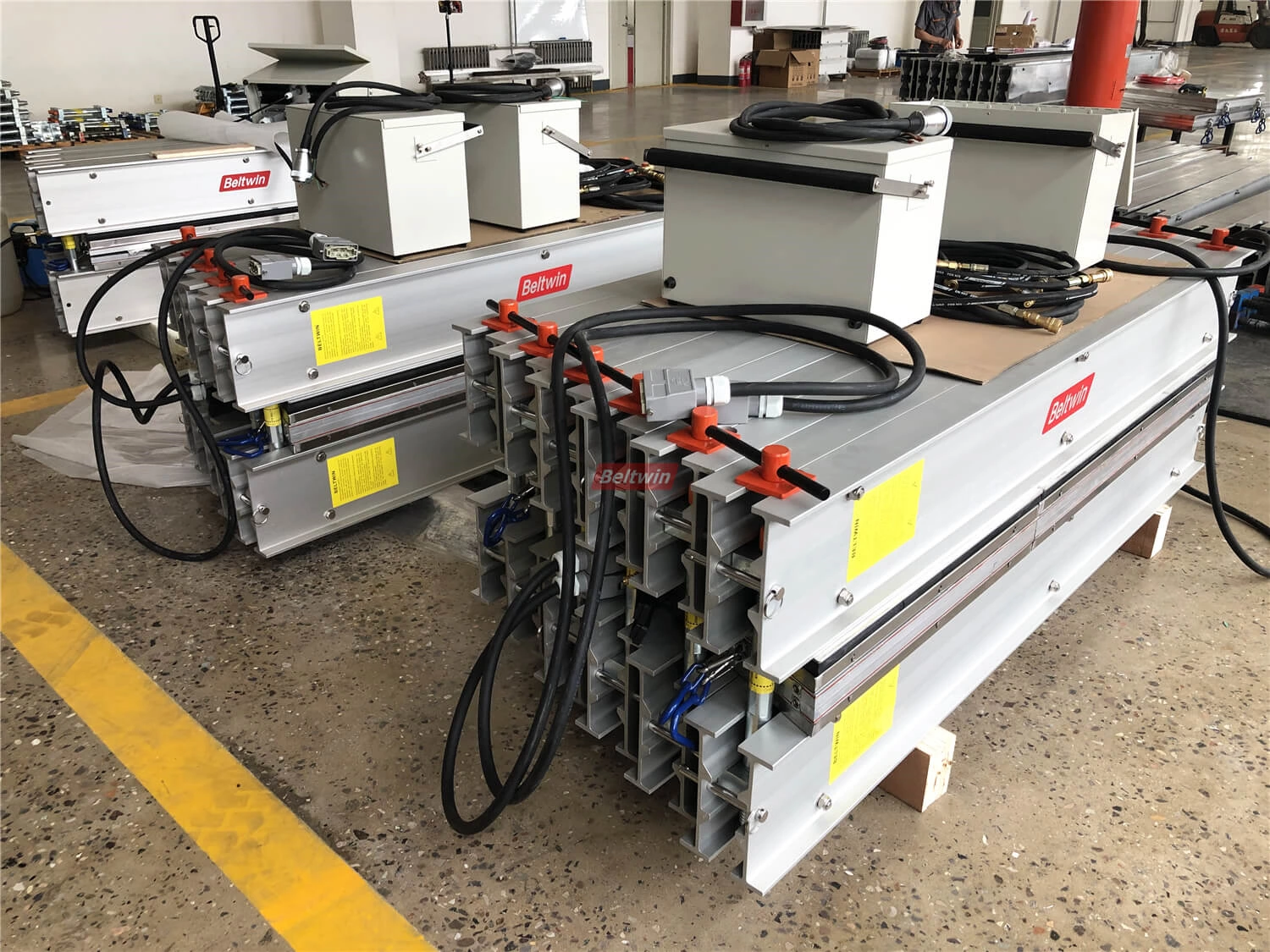 Vulcanizador de correa de caucho Beltwin para correa de 1600 mm