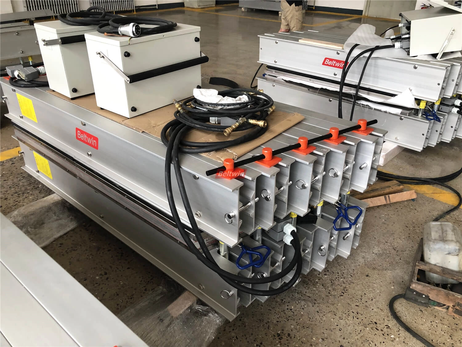 Vulcanizador de correa de caucho Beltwin para correa de 1600 mm