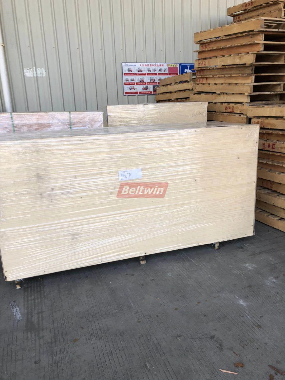 Entrega de máquina cortadora de correa de distribución semiautomática