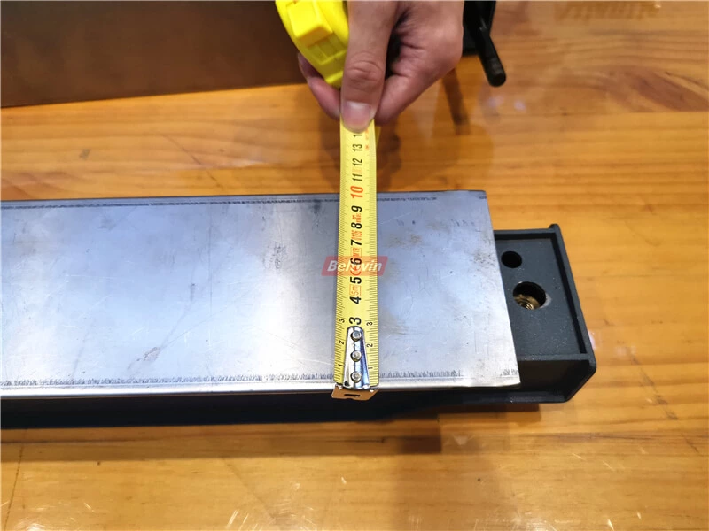 Video de operación para prensa de enfriamiento de aire 600 * 50 mm