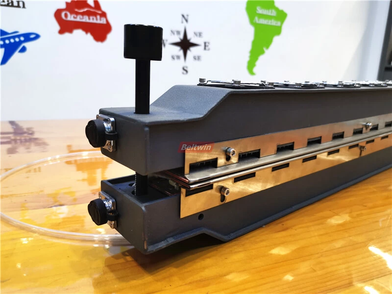 Video de operación para prensa de enfriamiento de aire 600 * 50 mm