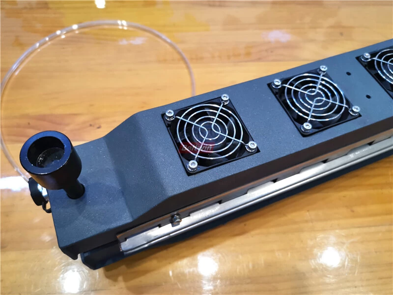 Video de operación para prensa de enfriamiento de aire 600 * 50 mm