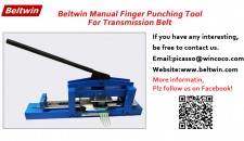 Herramienta manual de punzonado de dedos Beltwin para correa de transmisión