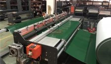 Cortadora de cinta transportadora Beltwin con bobinadora y rebobinadora