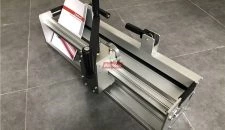 Operación manual de la grapadora de rodillos