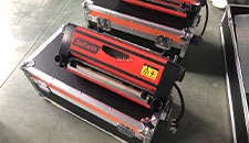 Prueba de prensa de enfriamiento de aire antes de la entrega en febrero de 2020