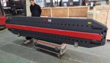 Prensa común caliente de la refrigeración por aire de la correa de la PU del PVC para la correa de la anchura de 3000 milímetros