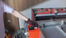¿Cómo se corta la cinta transportadora de PVC?