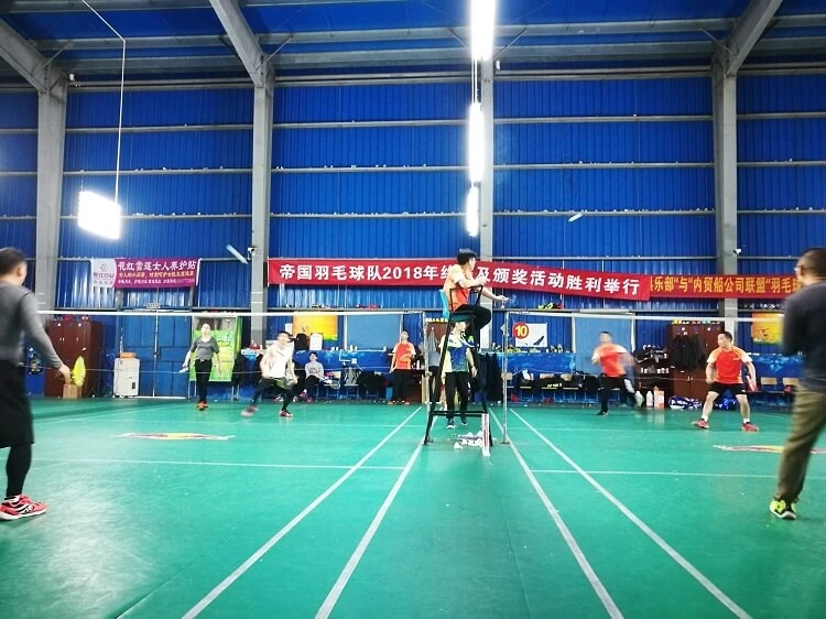 Finales de 2018, Beltwin Badminton Club ganó el segundo !!!