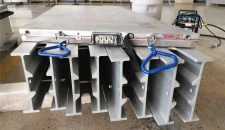 Vulcanizador Beltwin: viga transversal y pernos