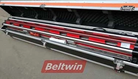 El pedido del cliente de Brasil: prensa de refrigeración por aire de 900 mm y 2100 mm