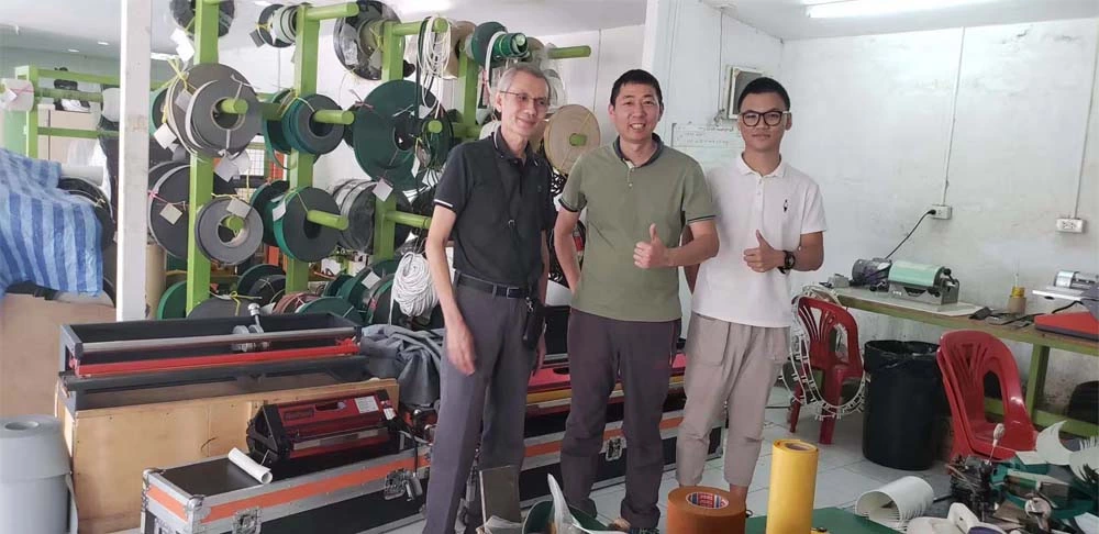 Viaje a Tailandia 2019: Comentarios de un cliente en Tailandia sobre el día 9 de la prensa de refrigeración por aire