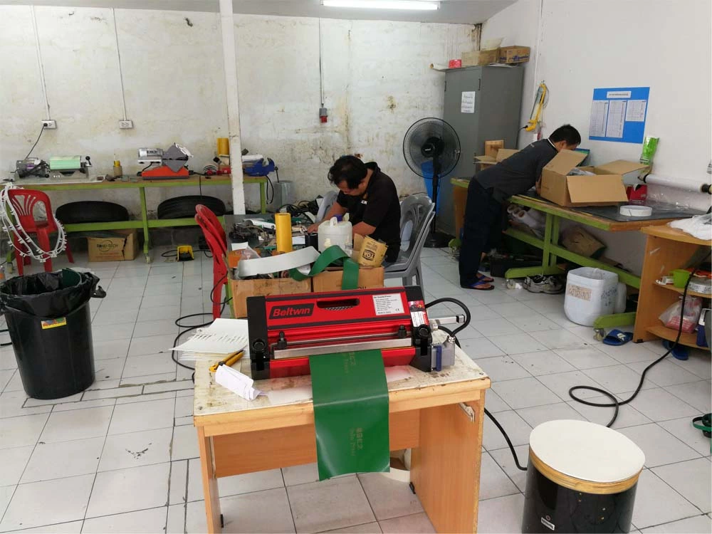 Viaje a Tailandia 2019: Comentarios de un cliente en Tailandia sobre el día 9 de la prensa de refrigeración por aire