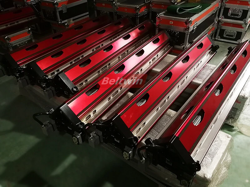 Prensa de enfriamiento de aire en almacén