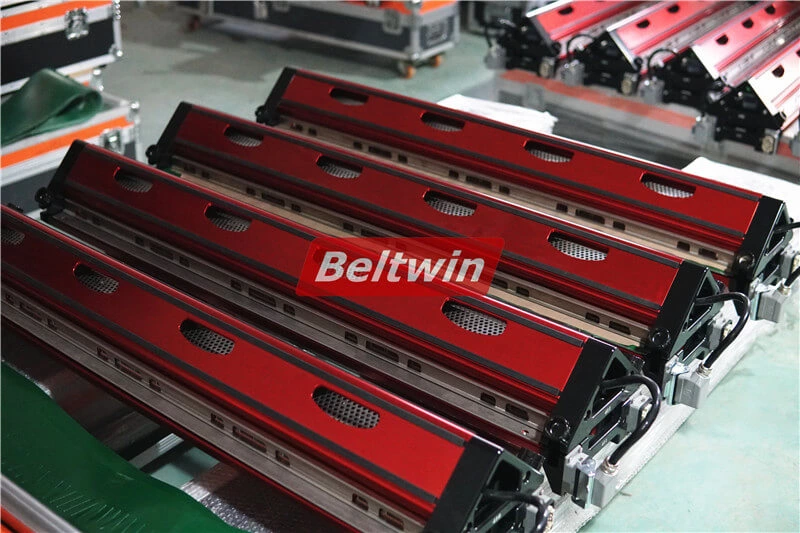 Prensa de enfriamiento de aire en almacén