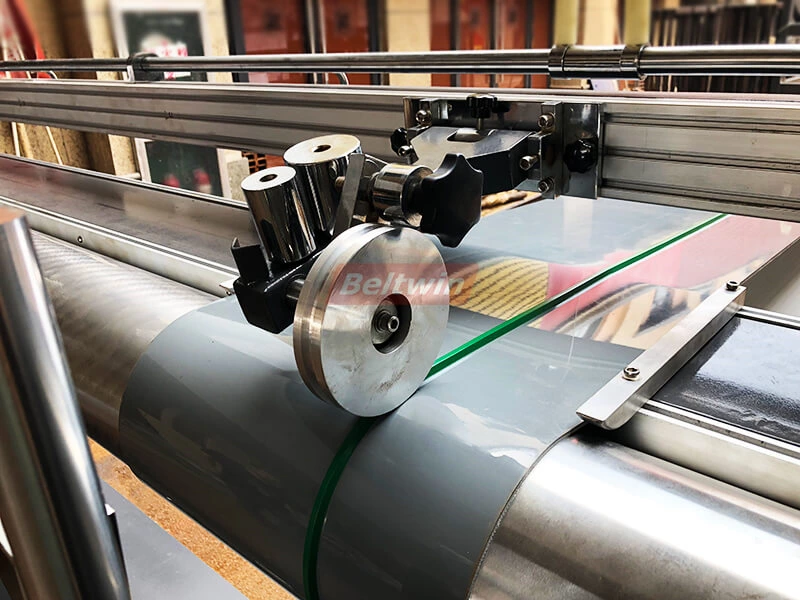 Máquina de guía de correa Prueba y entrega de 3000 mm a Países Bajos