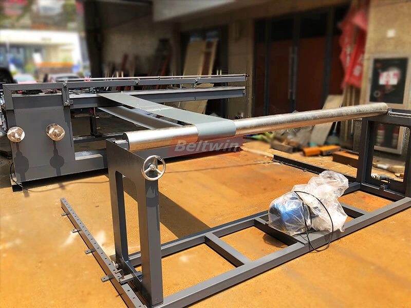 Máquina de guía de correa Prueba y entrega de 3000 mm a Países Bajos