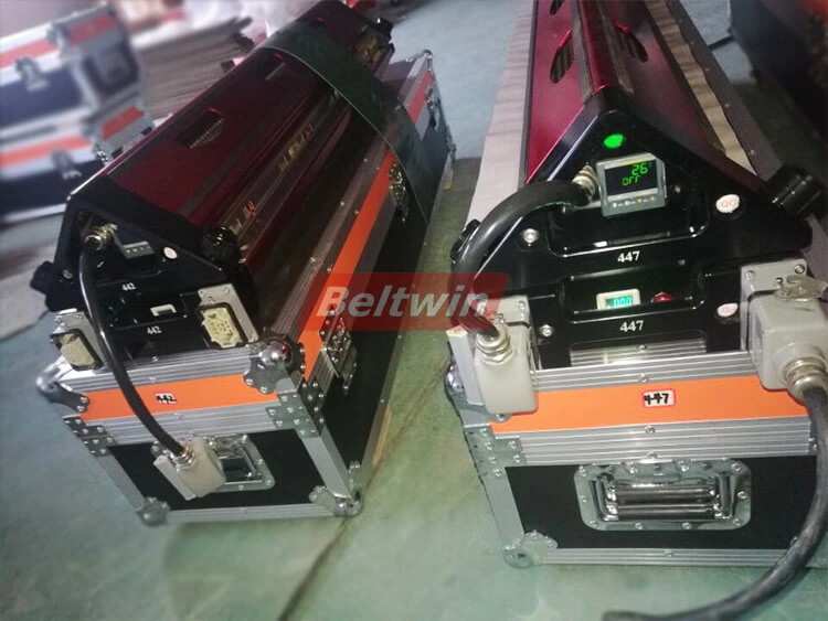 Entrega de prensas de enfriamiento por aire y punzonadoras manuales Beltwin a Nueva Zelanda