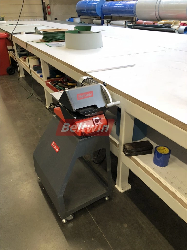 Uso del separador de capas Beltwin en el taller de un cliente belga