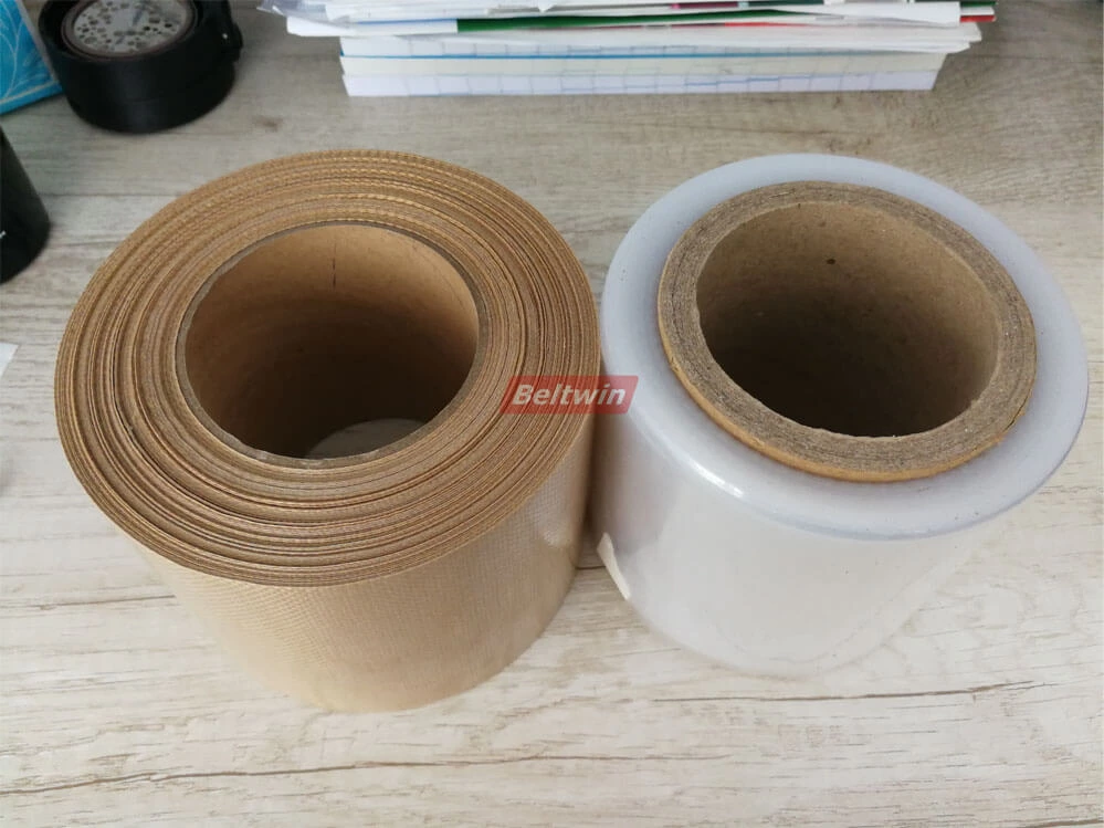 Prensa de junta caliente de hierro de soldadura de correa de teflón de PTFE portátil