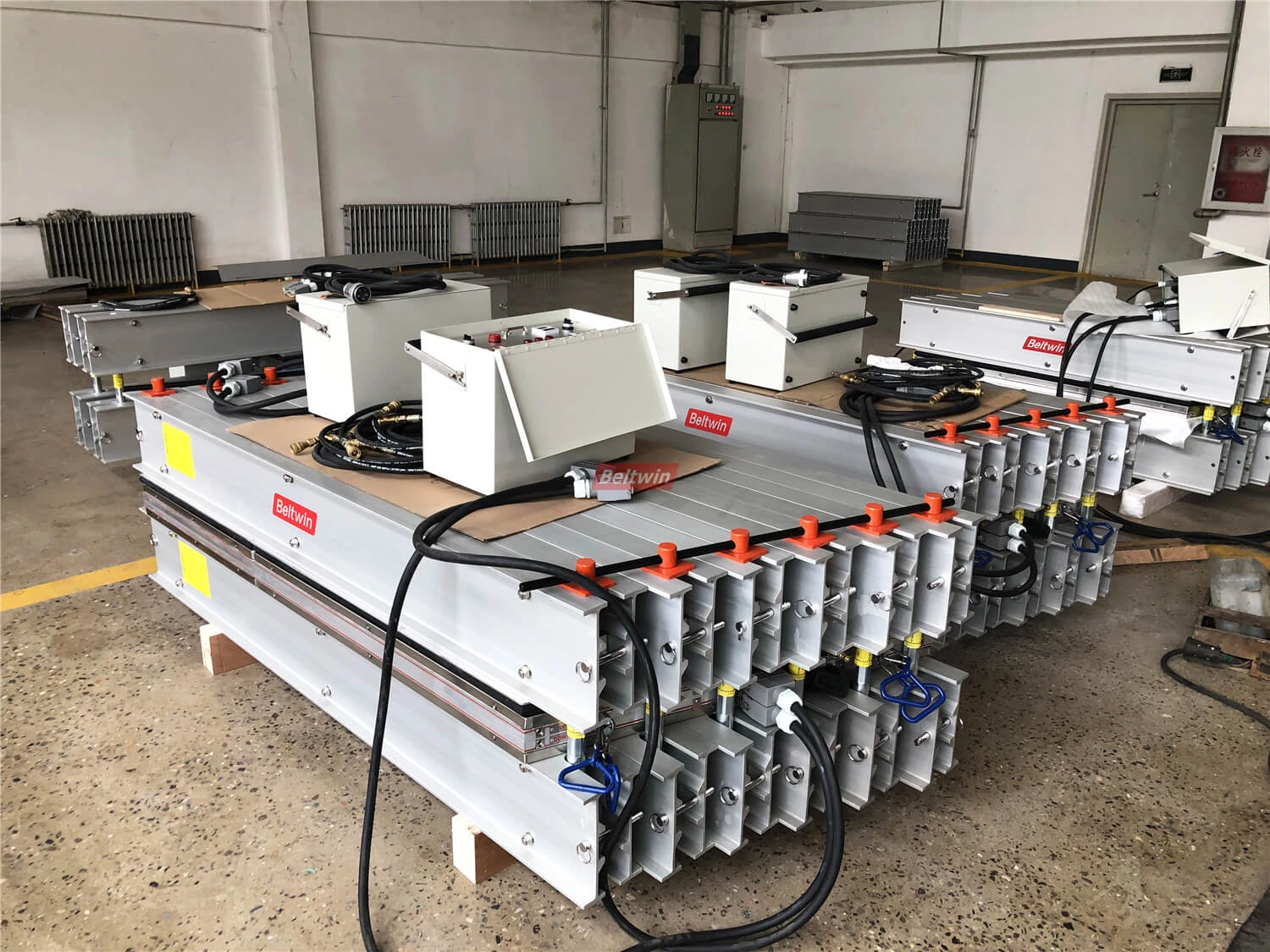 Vulcanizador de correa de caucho Beltwin para correa de 1400 mm