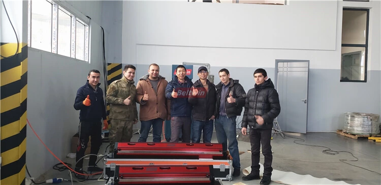 Proporcionar capacitación en equipos para clientes uzbekos