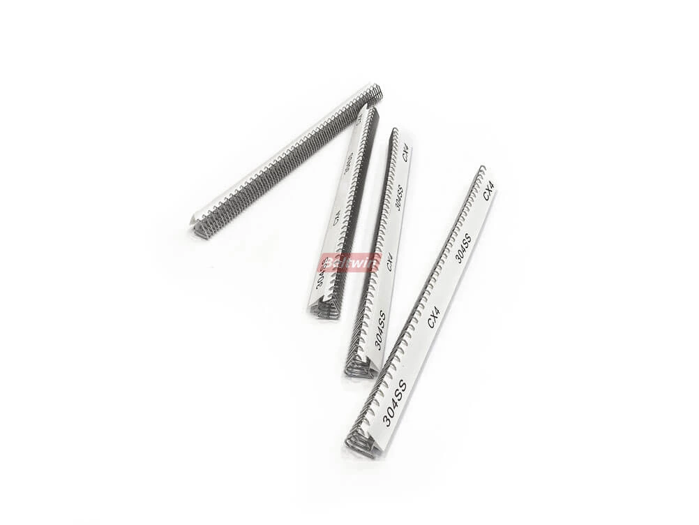 Sujetador de cordón de cinta transportadora de acero inoxidable con gancho de alambre CX