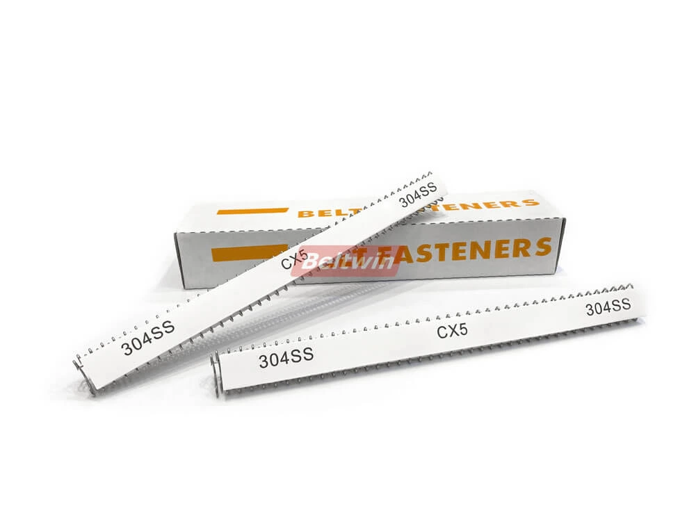 Sujetador de cordón de cinta transportadora de acero inoxidable con gancho de alambre CX