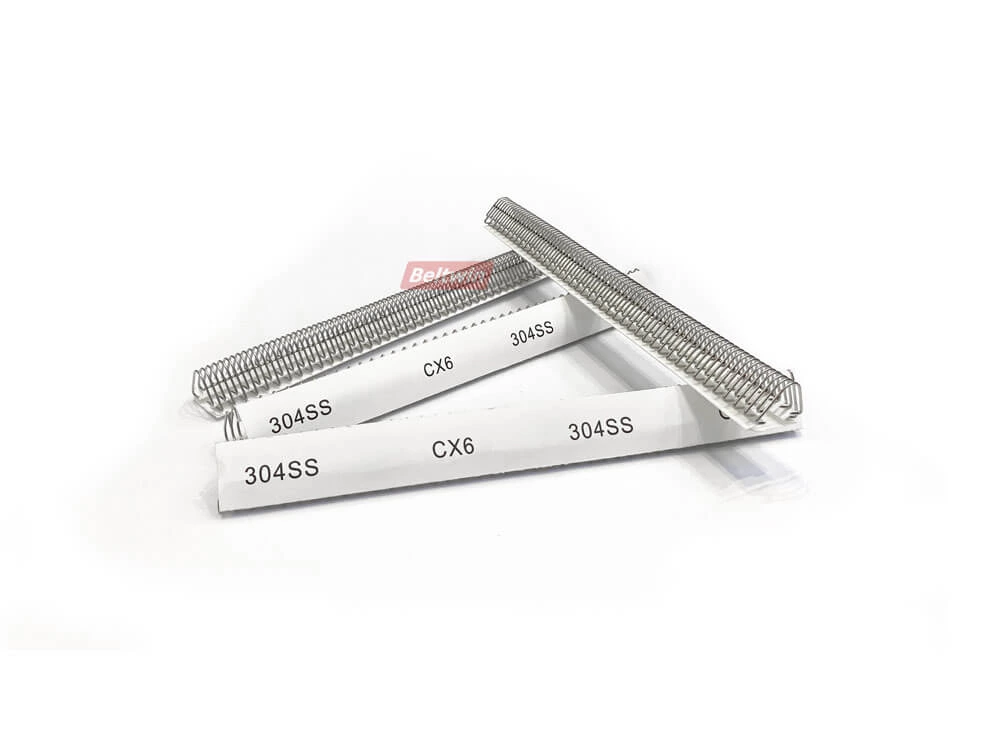 Sujetador de cordón de cinta transportadora de acero inoxidable con gancho de alambre CX