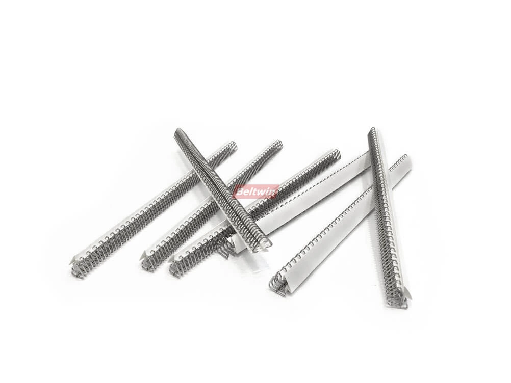 Sujetador de cordón de cinta transportadora de acero inoxidable con gancho de alambre CX