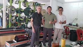 Viaje a Tailandia 2019: Comentarios de un cliente en Tailandia sobre el día 9 de la prensa de refrigeración por aire