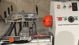 Entrega de máquina cortadora de correa de distribución semiautomática