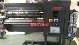 Perforadora de dedos manual Beltwin, cortadora de correa 600 y separador de capas bien terminado, entrega urgente a Australia!!