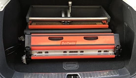 Dibujo de carga de prensa de refrigeración por aire y perforadora de dedos manual