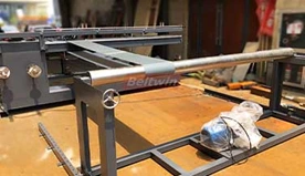 Máquina de guía de correa Prueba y entrega de 3000 mm a Países Bajos