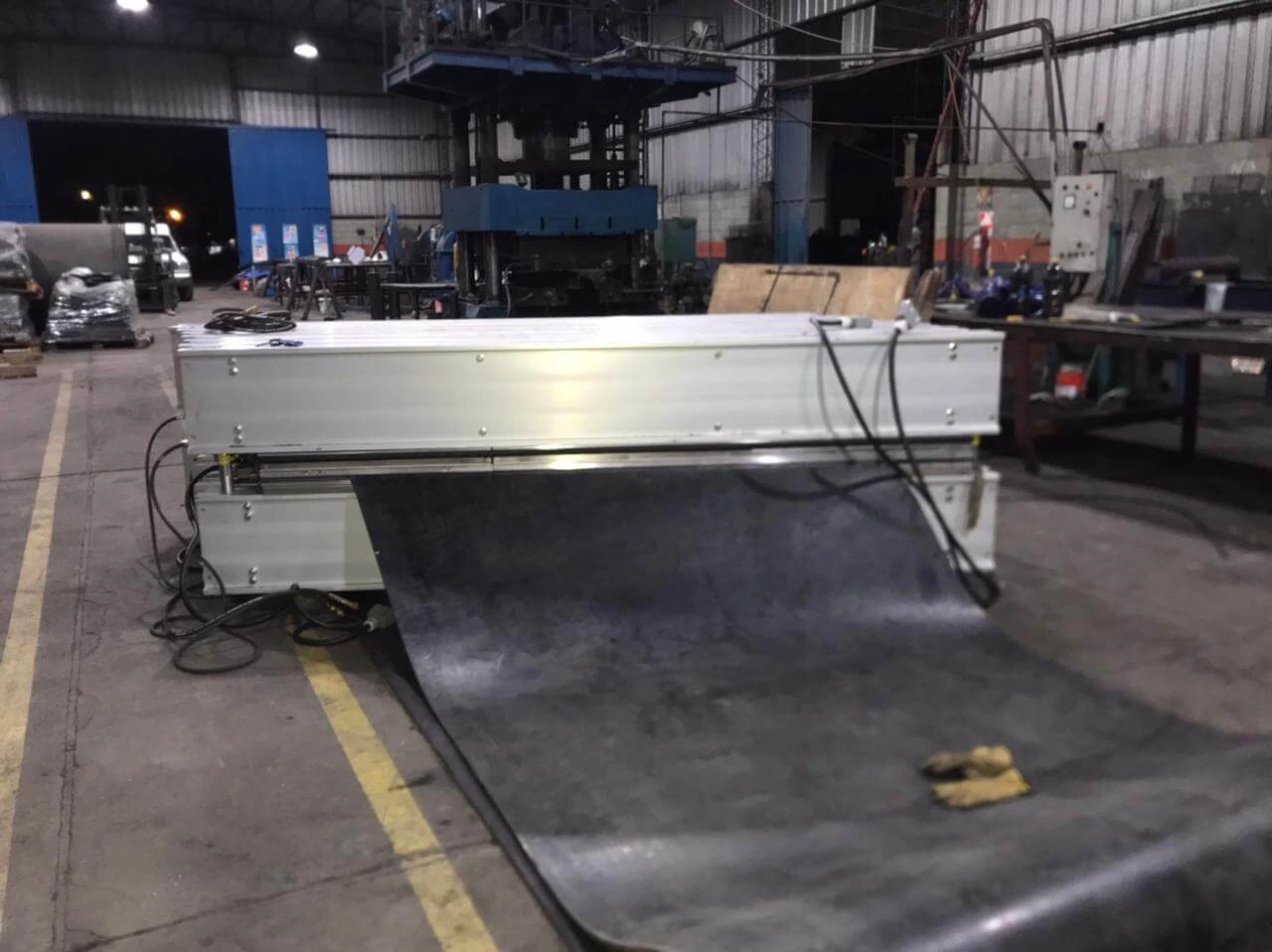 Buena retroalimentación del cliente argentino para vulcanizador