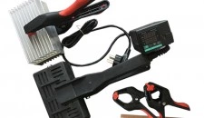 Abrazaderas calefactoras para empalmes fundidos