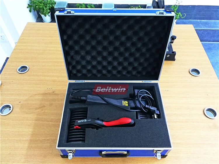 Prensa de abrazadera de calentamiento QD50*50B / QD85*150B para banda tangencial de empalme de metal, banda de máquina, banda de transporte y proceso